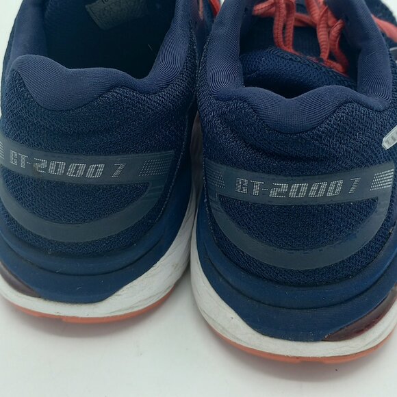 Asics GT-2000 7 Blue & Pink Women Girls Size US 7 Running Sporty Athletic - Picture 5 of 16